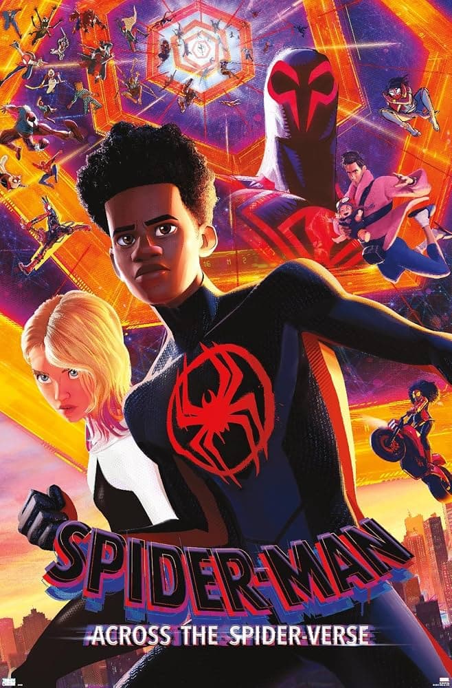 Spider-Man: Across the Spider-Verse animated cinema poster