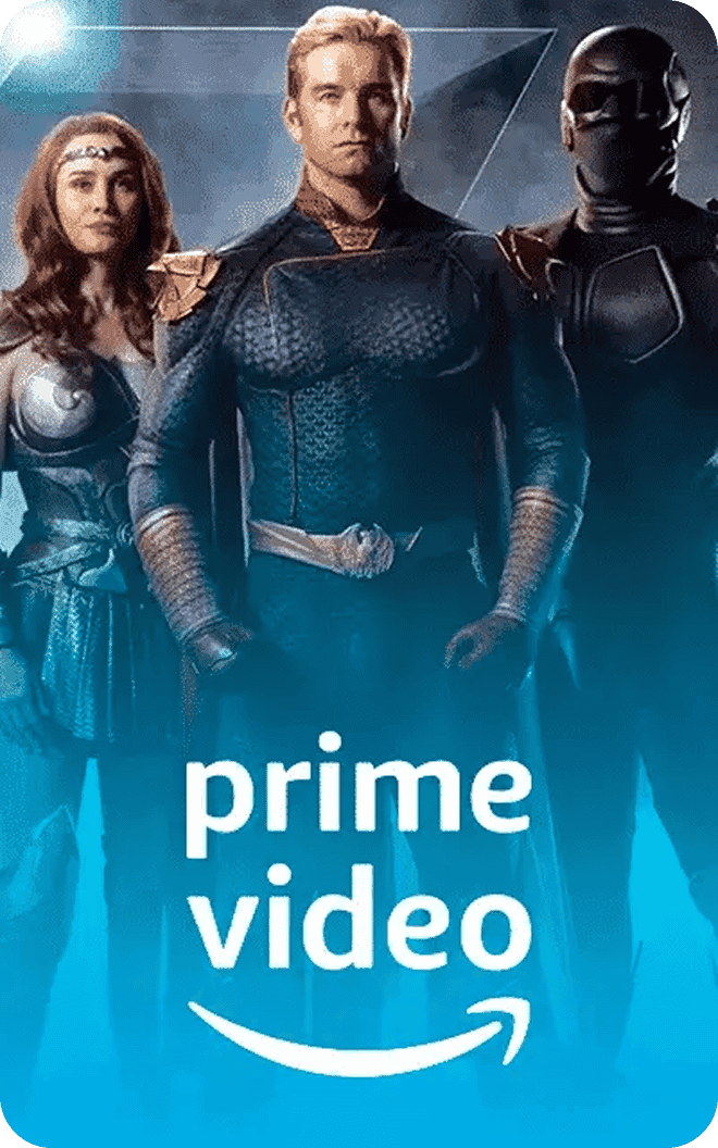The Boys action drama series poster on Prime Video
